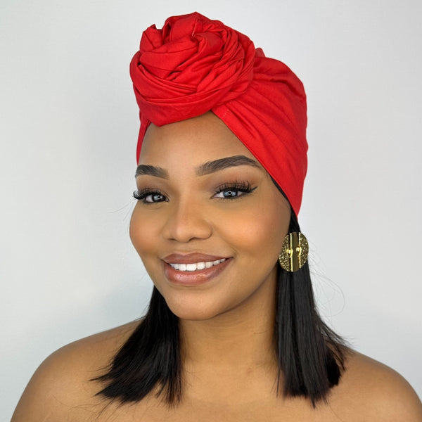 Foulard SO TOUFA Uni Rouge