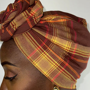 SO TOUFA madras marron