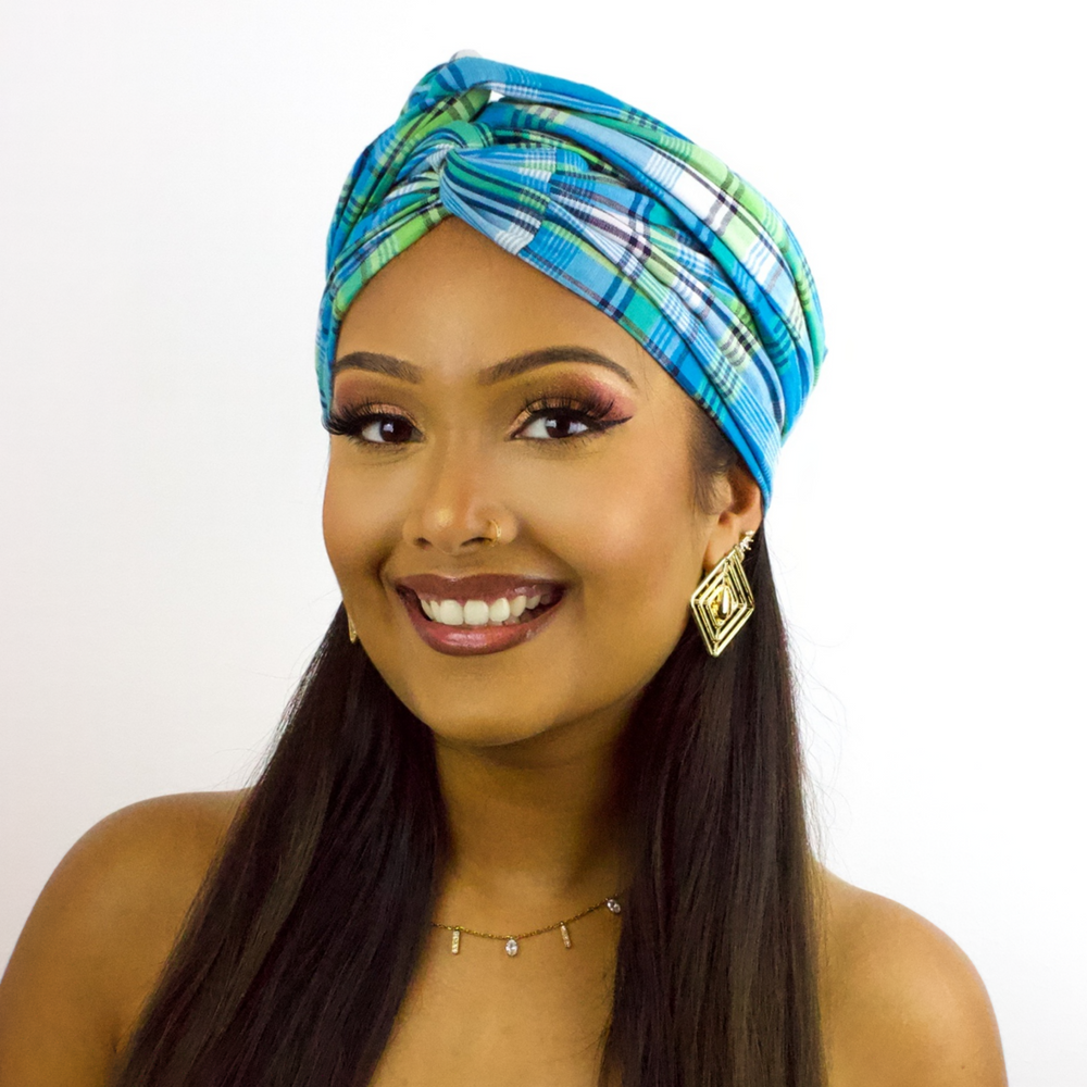 SO TOUFA Madras bleu