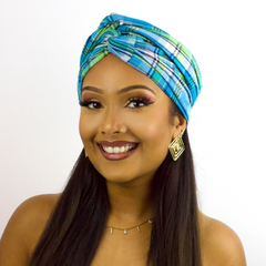 SO TOUFA Madras bleu
