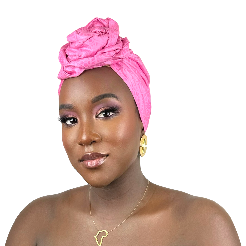 SO TOUFA Bazin rose