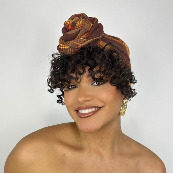 SO TOUFA madras marron