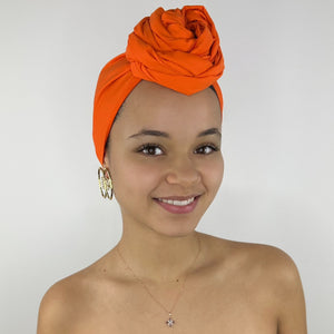 Foulard SO TOUFA Uni Orange