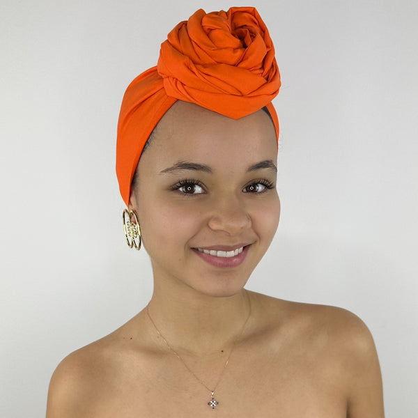 Foulard SO TOUFA Uni Orange