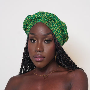 Foulard SO TOUFA crismon vert