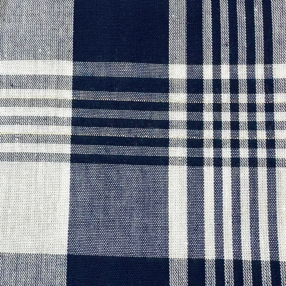 SO TOUFA Madras bleu marine