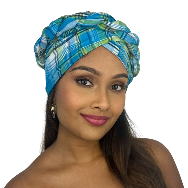 SO TOUFA Madras bleu