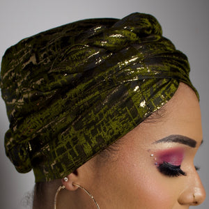 SO TOUFA Brocart vert