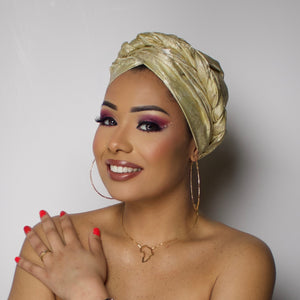 SO TOUFA Brocart floral or