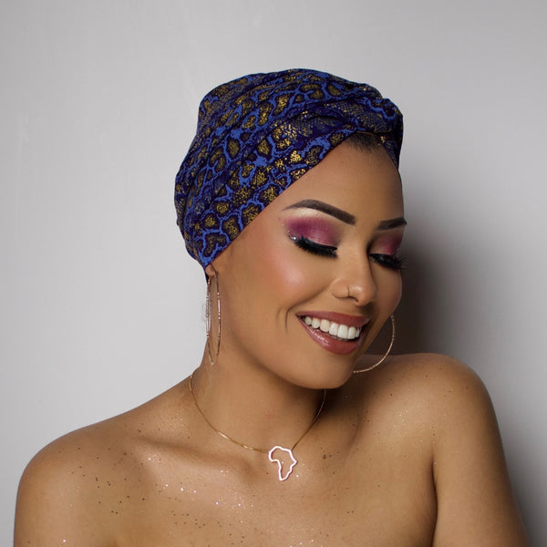 SO TOUFA Léopard bleu