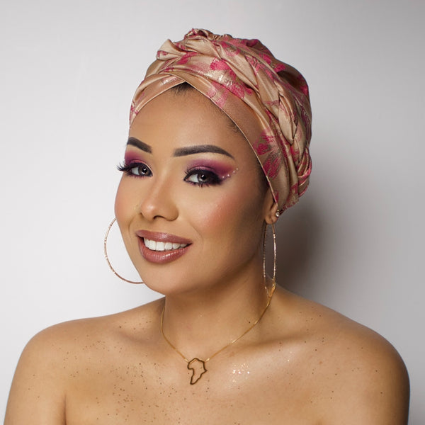 SO TOUFA Brocart floral rose