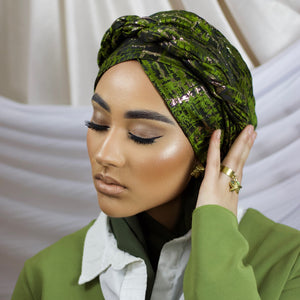 SO TOUFA Brocart vert