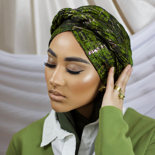 SO TOUFA Brocart vert