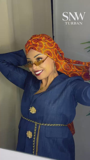 SO TOUFA tournesol orange